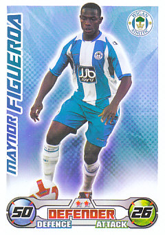 Maynor Figueroa Wigan Athletic 2008/09 Topps Match Attax #348